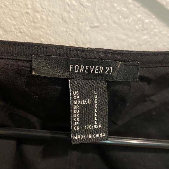 Corset Going Out Black Crop Top - Picture 2 of 4